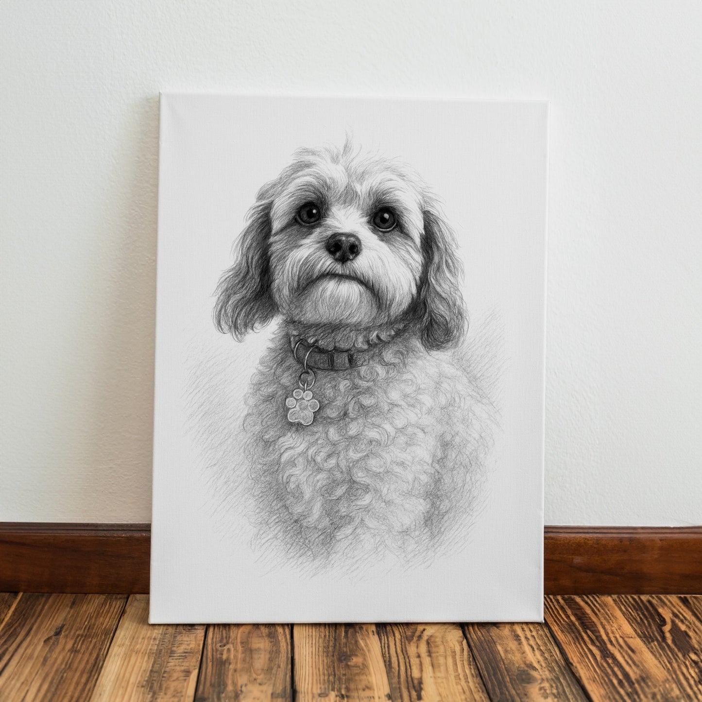 Pencil Sketch Pet Print