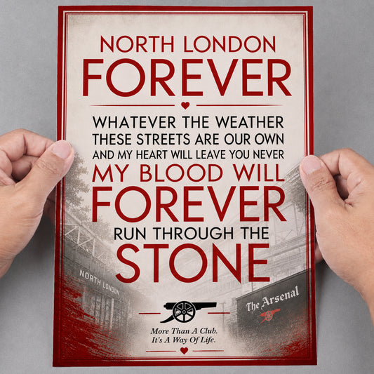 North London Arsenal Print