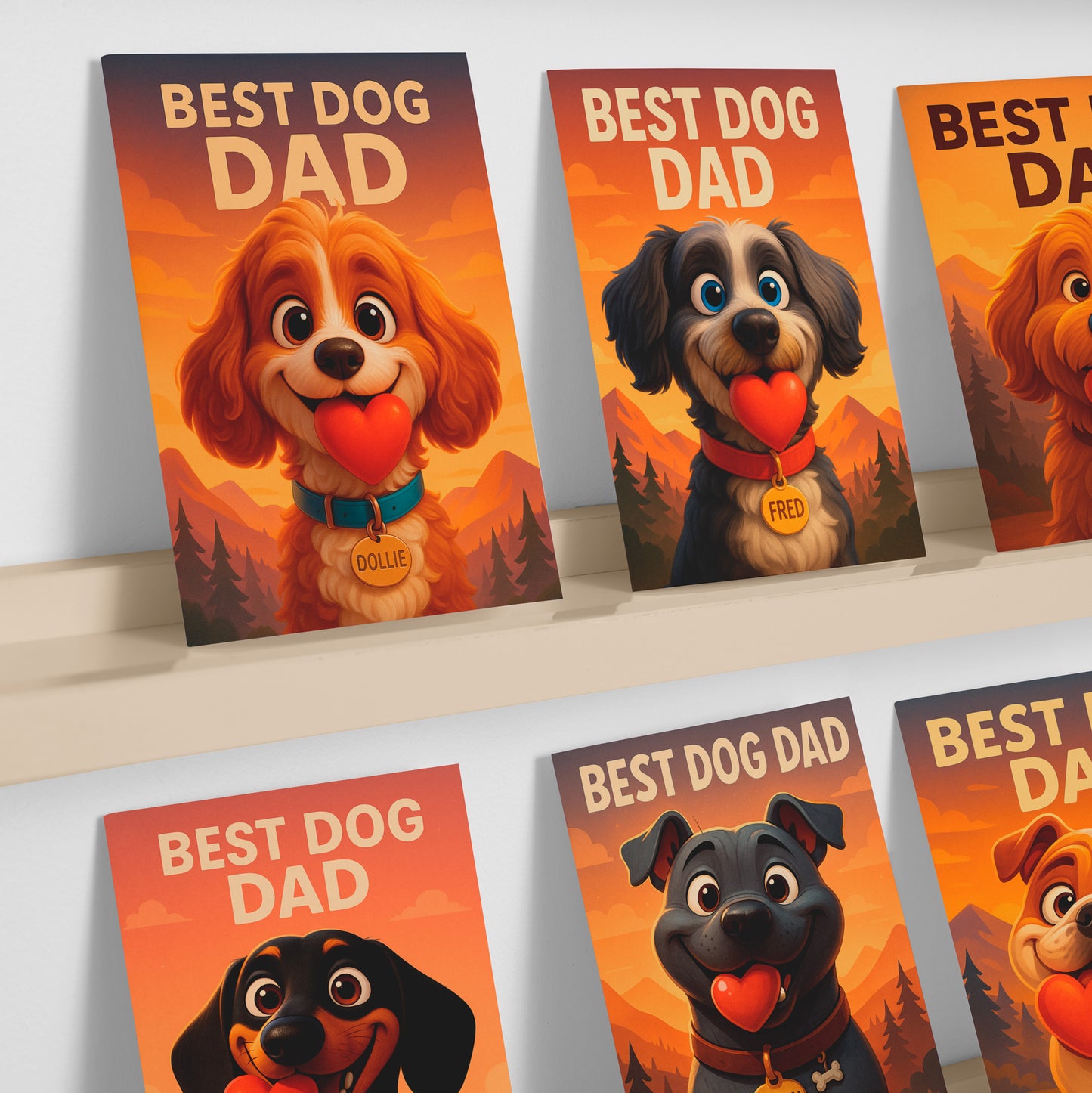 Father's Day Card - Best Dog Dad