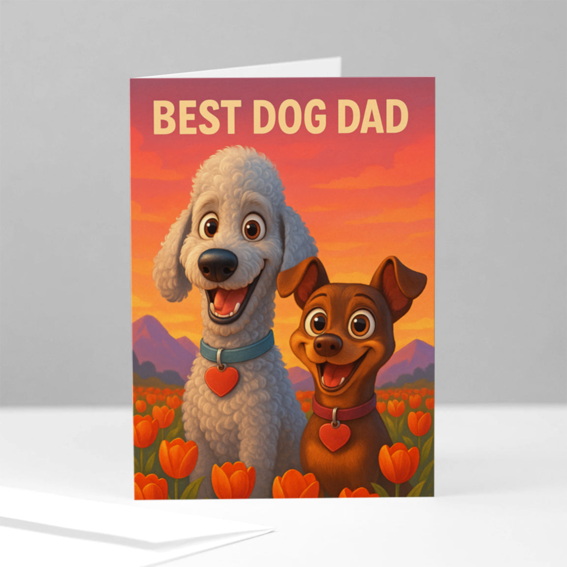 Father's Day Card - Best Dog Dad